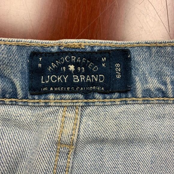 Lucky Brand Denim Utility Mini Skirt sz 6/28 - Picture 2 of 4